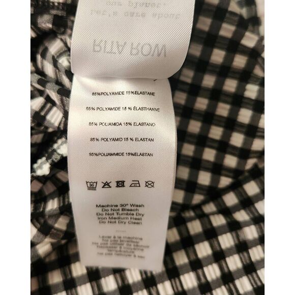 Rita Row Gingham Biker Shorts Size Small NWT - Picture 5 of 5